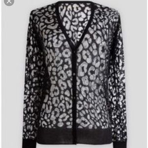 Leopard cardigan